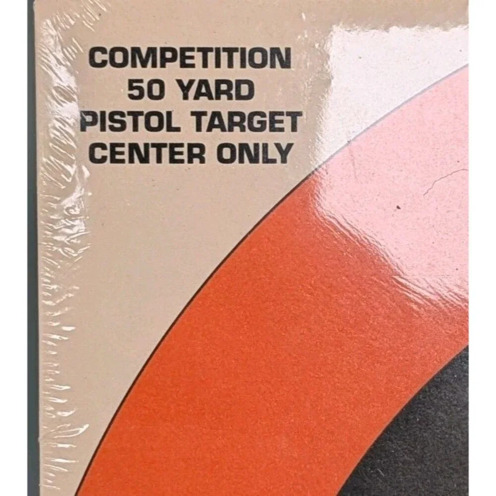 Vintage Hoppe's NRA B-7 50-Yard Competition Pistol Target 10